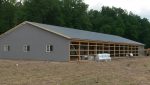 New Pole Structure Building in Wakarusa, Indiana